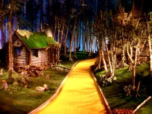 The Wizard of Oz dark forest