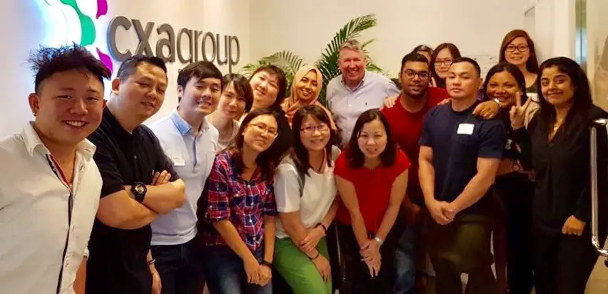 Daniel Ord with Customer Experience professionals